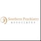 Logo of Southern Psychiatry Associates with a stylized human profile and spiral design.