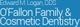 Text: "Edward M. Logan, DDS, O'Fallon Family & Cosmetic Dentistry" on a blue background.