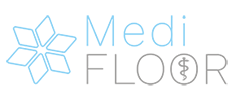 Blau-graues Logo mit Schriftzug "vision health pme".
