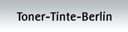 Textbild: "Toner-Tinte-Berlin" in schwarzer Schrift auf grauem Hintergrund.