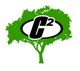 A green tree silhouette with a black "C²" logo over it.