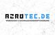 Logo von AZRUTEC.DE mit dem Text "Webdesign & Suchmaschinenoptimierung".