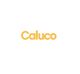 "Logo displaying the word 'Caluco' in orange letters on a white background."