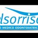 Logo "Belsorriso", Centro Medico Odontoiatrico, con icona stilizzata di un sorriso.
