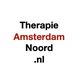 Therapie Amsterdam Noord website logo met de URL vermelding.