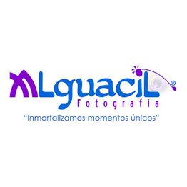 Logotipo de Alguacil Fotografía con el lema "Inmortalizamos momentos únicos".