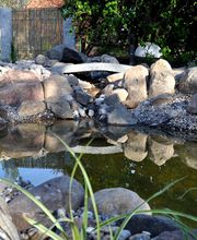 Blick auf den Bachlauf