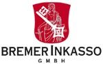 Rotes Wappen mit Schlüssel, darunter Schriftzug "Bremer Inkasso GmbH".