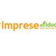 Logo con testo "Imprese di fiducia, tutti i lavori per la casa" in arancione e verde.
