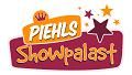 Logo von "Piehls Showpalast" mit Sternen und kleinem Krönchen oben links.