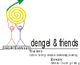 Strichfiguren heben Spirale, Text: "dengel & friends", Business- und Wirtschaftstraining.