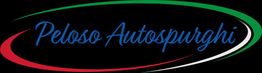 Logo di Peloso Autospurghi con bordo tricolore italiano.