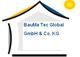 Logo von BauMa Tec Global GmbH & Co. KG, Haus-Symbol mit Sonne oben rechts.