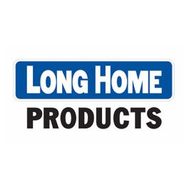 Logo with blue and black text: "Long Home Products".
