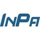 Logo mit der Aufschrift "InPa" in blauer Schrift auf weißem Hintergrund.