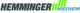 Logo von Hemminger Medien mit dunklem Schriftzug und grünen Akzenten.
