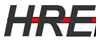 Logo mit den Buchstaben "HRE", schwarz mit rotem Strich.