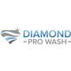Logo of Diamond Pro Wash with a stylized diamond icon and blue-gray text.