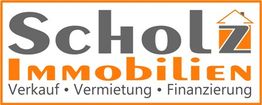 Logo von Scholz Immobilien mit den Worten: Verkauf, Vermietung, Finanzierung.