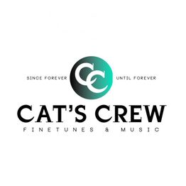 Logo von Cat's Crew mit Slogan "Since Forever Until Forever" und "Finetunes & Music".