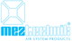 Logo von MEZ Technik in Blau mit Schriftzug "Air System Products".