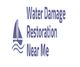 Sailboat logo with text: "Water Damage Restoration Near Me" in purple letters.
