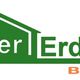 Logo verde "Pircher Erdas" con albero e la scritta arancione "Bioedilizia".