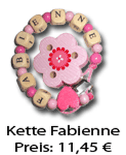 Schnullerkette Fabienne