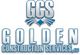 Logo of GCS Golden Construction Services, LLC with a blue color scheme and stylized letters.