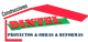 Logo de Construcciones Dintel con texto "Proyectos & Obras & Reformas" y diseño de casa.