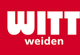 Rotes Logo mit weißem Text "WITT" und "weiden" darunter.