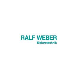 "Logo mit Text: RALF WEBER Elektrotechnik in grüner Schrift auf weißem Hintergrund."
