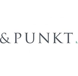 Text in serifenloser Schrift, teilweise abgeschnitten, lautet: „& PUNKT“.