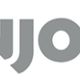Logo met de tekst "NJORD" en een drie-tand symbool in een cirkel, in grijstinten.
