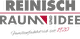 Logo von "Reinisch Raum und Idee", Familienunternehmen seit 1920, in Grau und Rot.