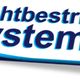 Logo met tekst: "Vochtbestrijding Systemen," blauwe letters en waterdruppelontwerp.