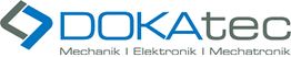 Logo von DOKAtec mit Schriftzug "Mechanik | Elektronik | Mechatronik".