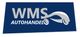 Logo von WMS Autohandel mit einem stilisierten Auto auf blauem Hintergrund.