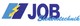 Logo von JOB Elektrotechnik mit gelbem Blitzsymbol auf blauem Hintergrund.