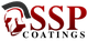 Logo with "SSP" text and a Spartan helmet design on the left.