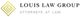 Gold geometric logo with "Louis Law Group" and "Attorneys at Law" in black and gray text.