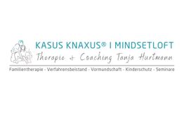 Logo von Kasus Knaxus Mindsetloft für Therapie und Coaching mit Angeboten in verschiedenen Bereichen.