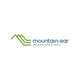 Logo of Mountain Ear Hearing Associates with stylized green mountain lines on the left.