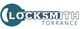 Logo with a key design, showing "Locksmith Torrance" in bold text.