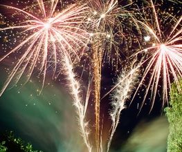 Hochzeitsfeuerwerk