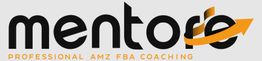 Logo mit dem Text "mentore" und "Professional AMZ FBA Coaching".
