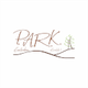 Logo mit Schriftzug "PARK", Baum-Symbol und Wellenlinie auf weißem Hintergrund.