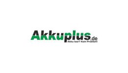 Logo mit Text: "Akkupuls.de - Akku leer? Kein Problem!"