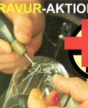 Gravuraktion im Facheinzelhandel 