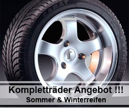 Sommer u. Winter Kompletträder